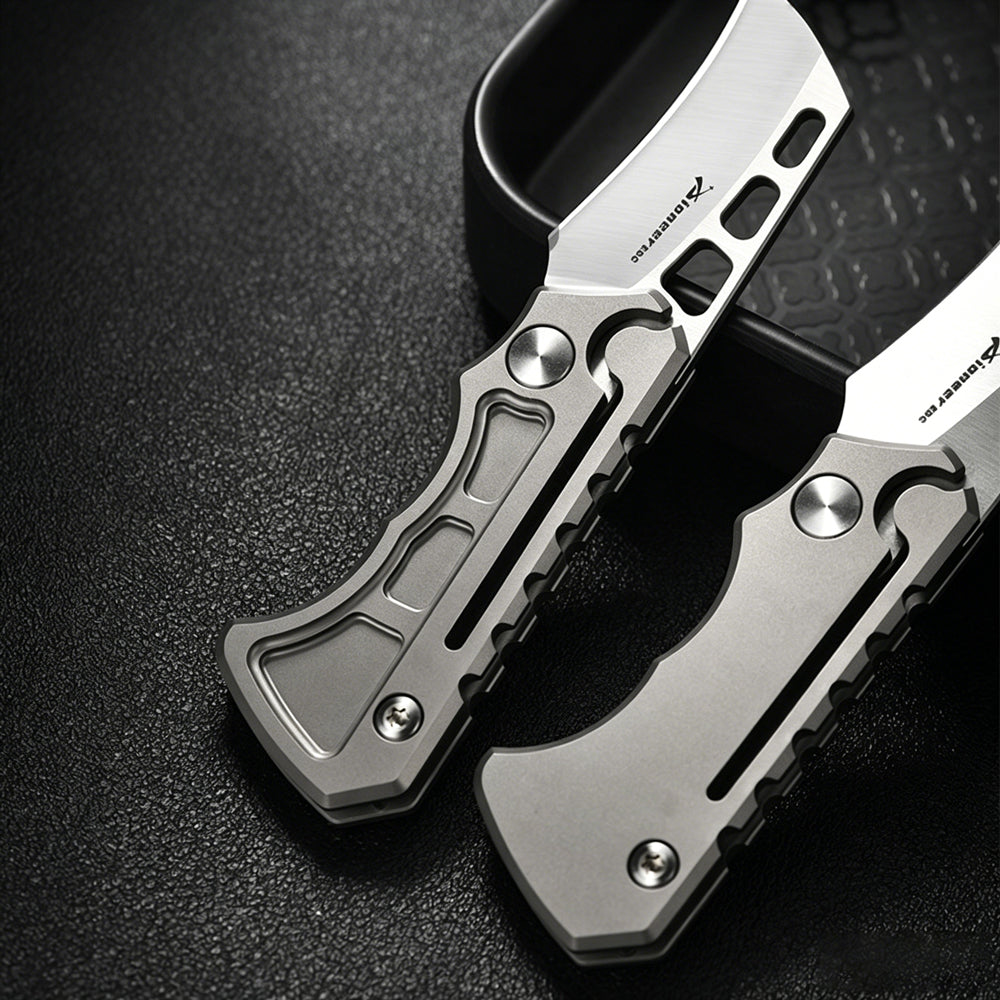 Titanium EDC Folding Knife | Mini Portable Outdoor Camping & Survival Pocket Knife