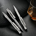Titanium Tactical Pen | Retractable Press-Action EDC Pen | Outdoor Carry Tool