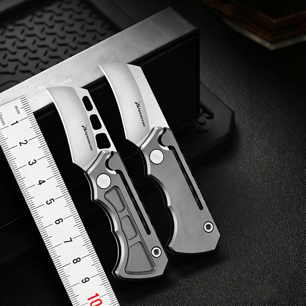 Titanium EDC Folding Knife | Mini Portable Outdoor Camping & Survival Pocket Knife