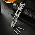 Titanium EDC Pry Bar Multi-Tool | Screwdriver & Bottle Opener | Outdoor Portable Tool
