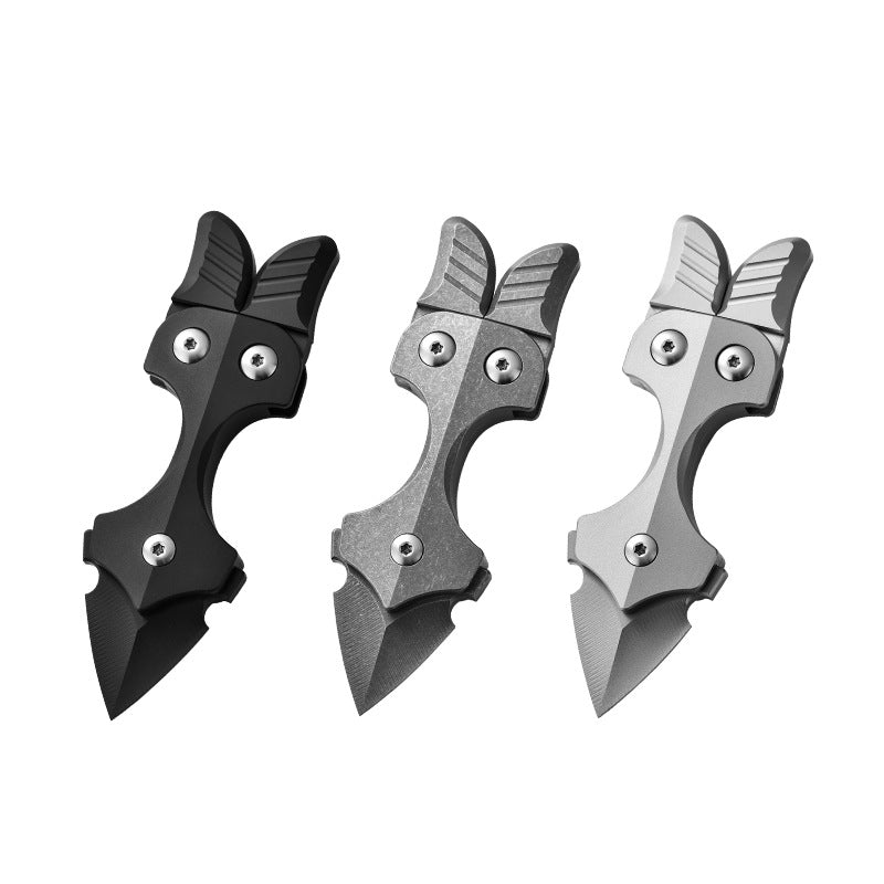 Titanium EDC Multi-Tool | Tea Needle Pry Bar | Outdoor Portable Wear-Resistant Tool